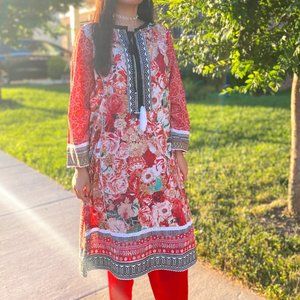 Gul Ahmed Rose Kameez
